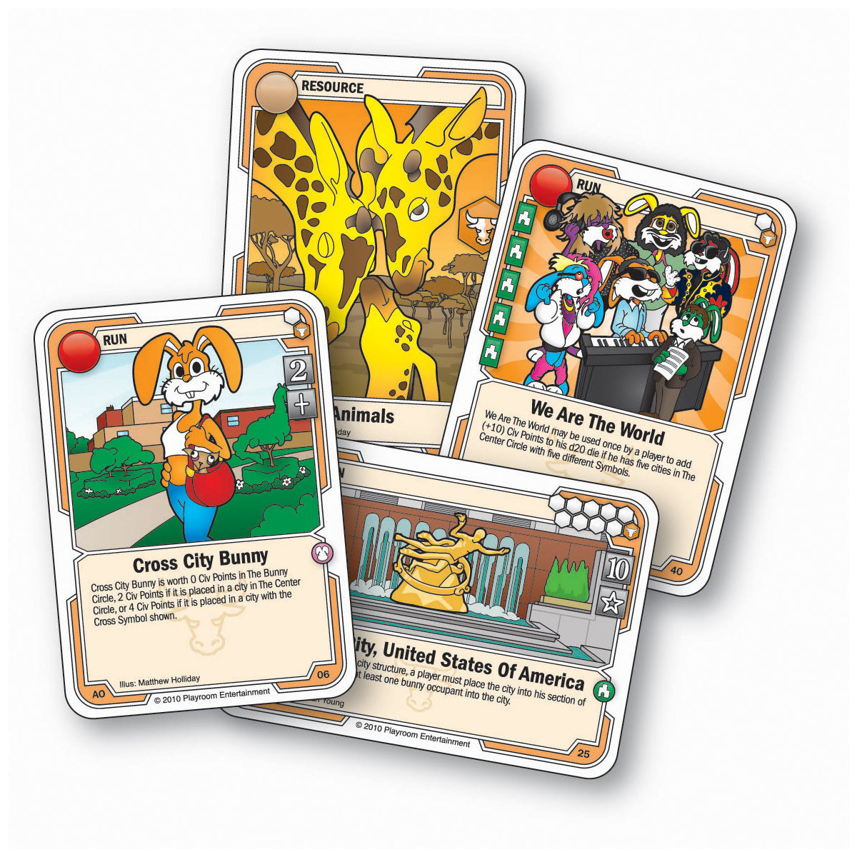 Killer Bunnies Odyssey Animals Starter Deck: Epic Card Game