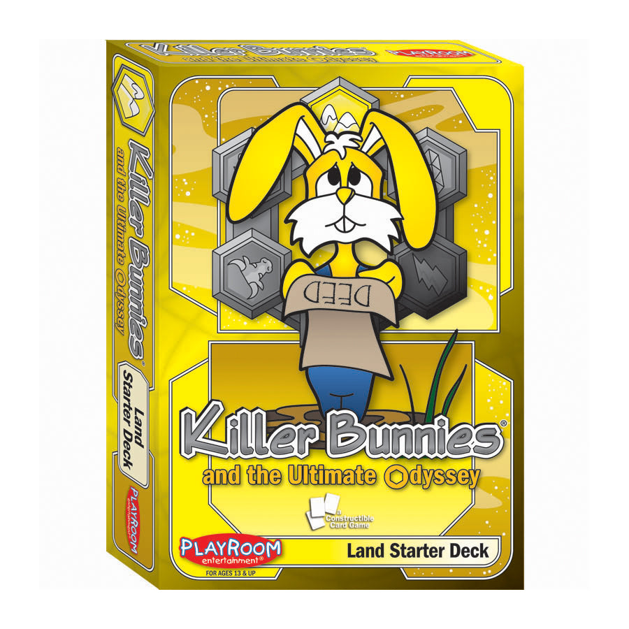 Killer Bunnies Odyssey Land Starter Deck: Conquer the Terrain!