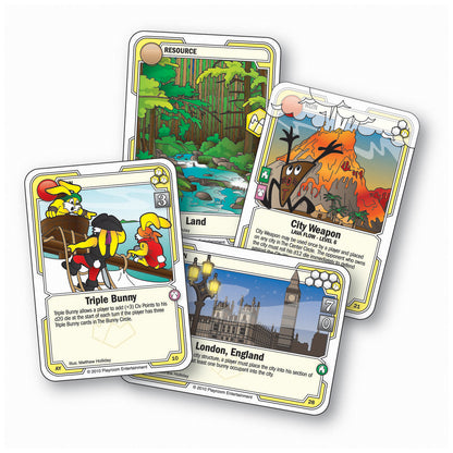 Killer Bunnies Odyssey Land Starter Deck: Conquer the Terrain!