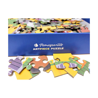 PomegranateKids Charley Harper Biodiversity in the Burbs Puzzle - 300 pc