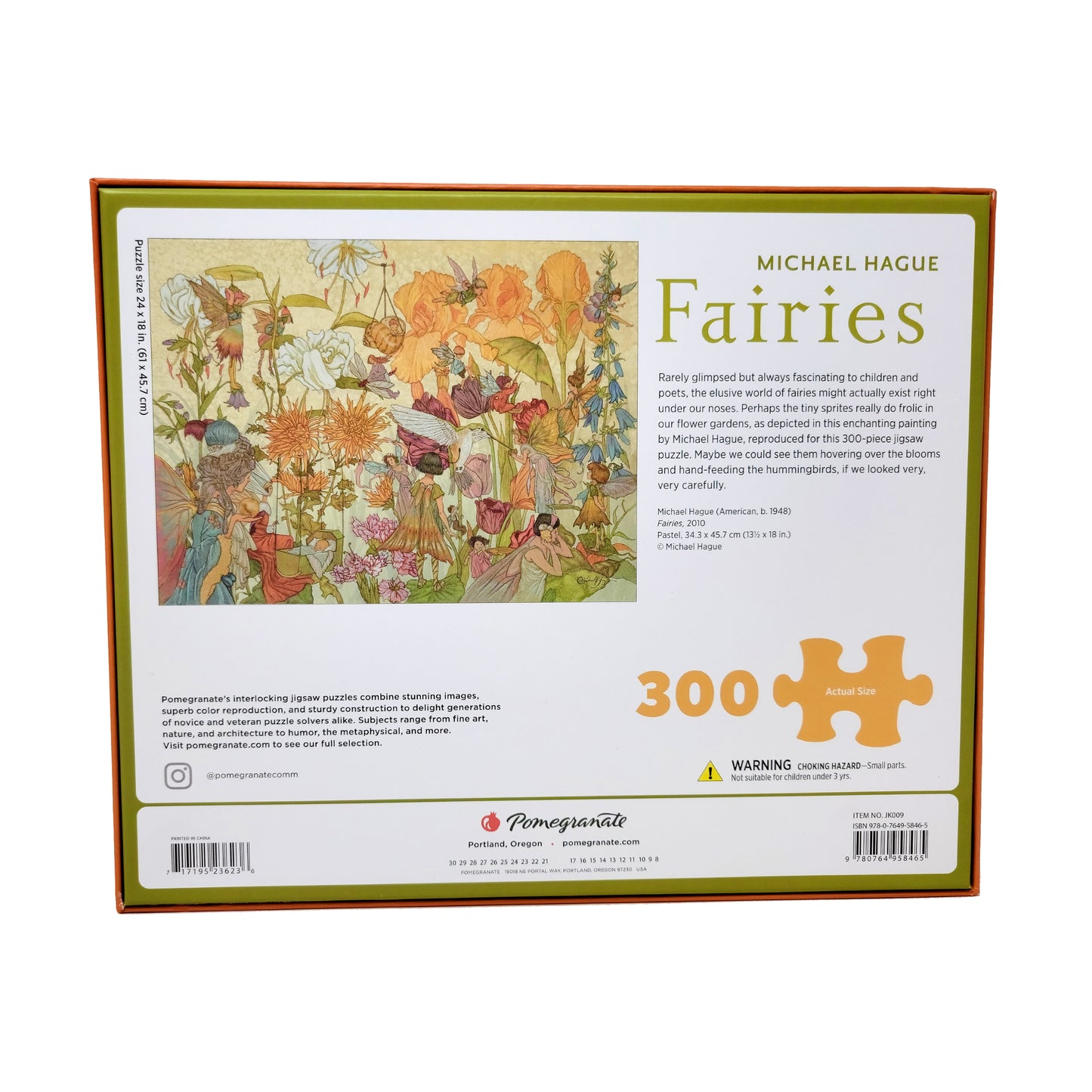 Michael Hague Enchanted Fairies 300-Piece Jigsaw Puzzle