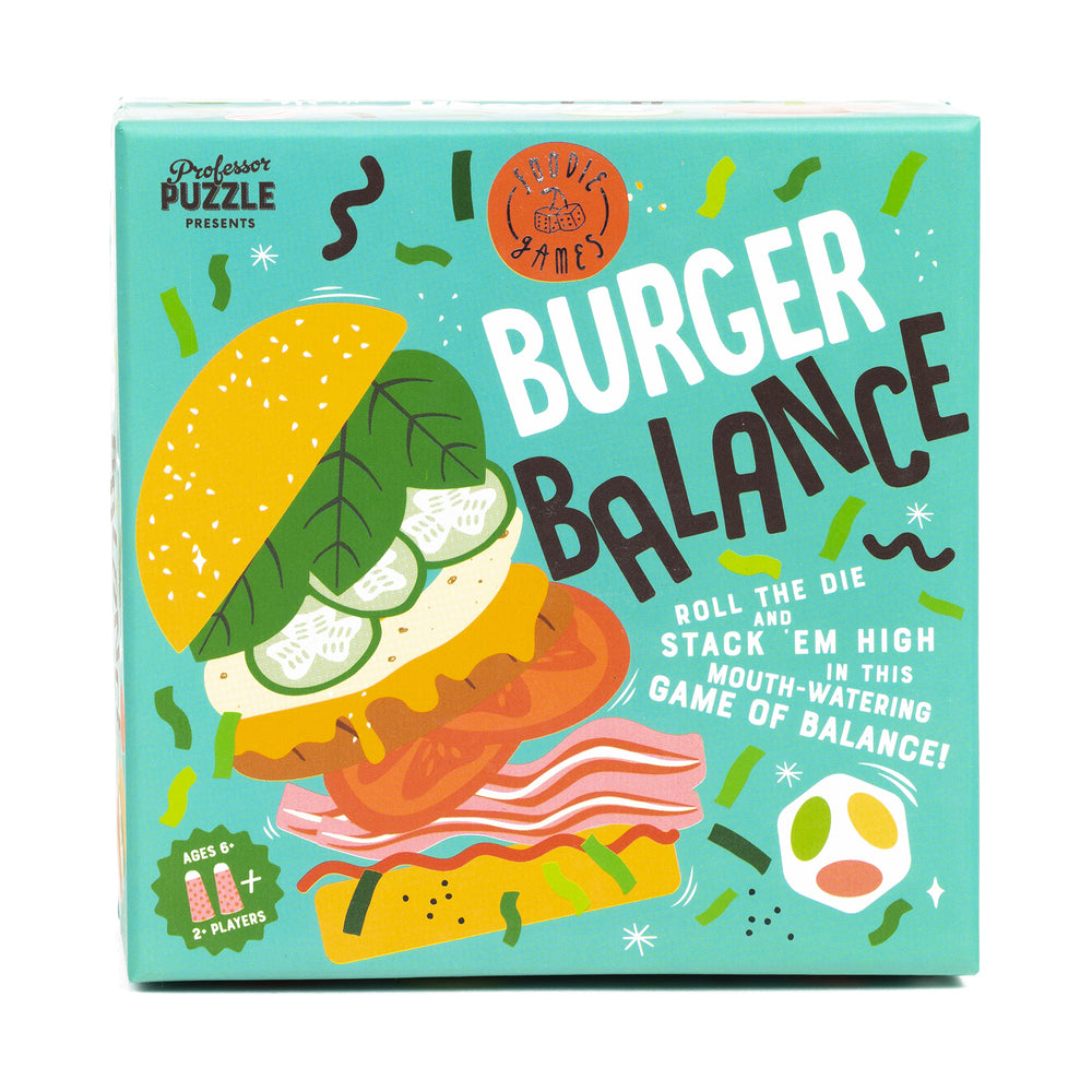 Burger Balance Family Stacking Game by Professor Puzzle