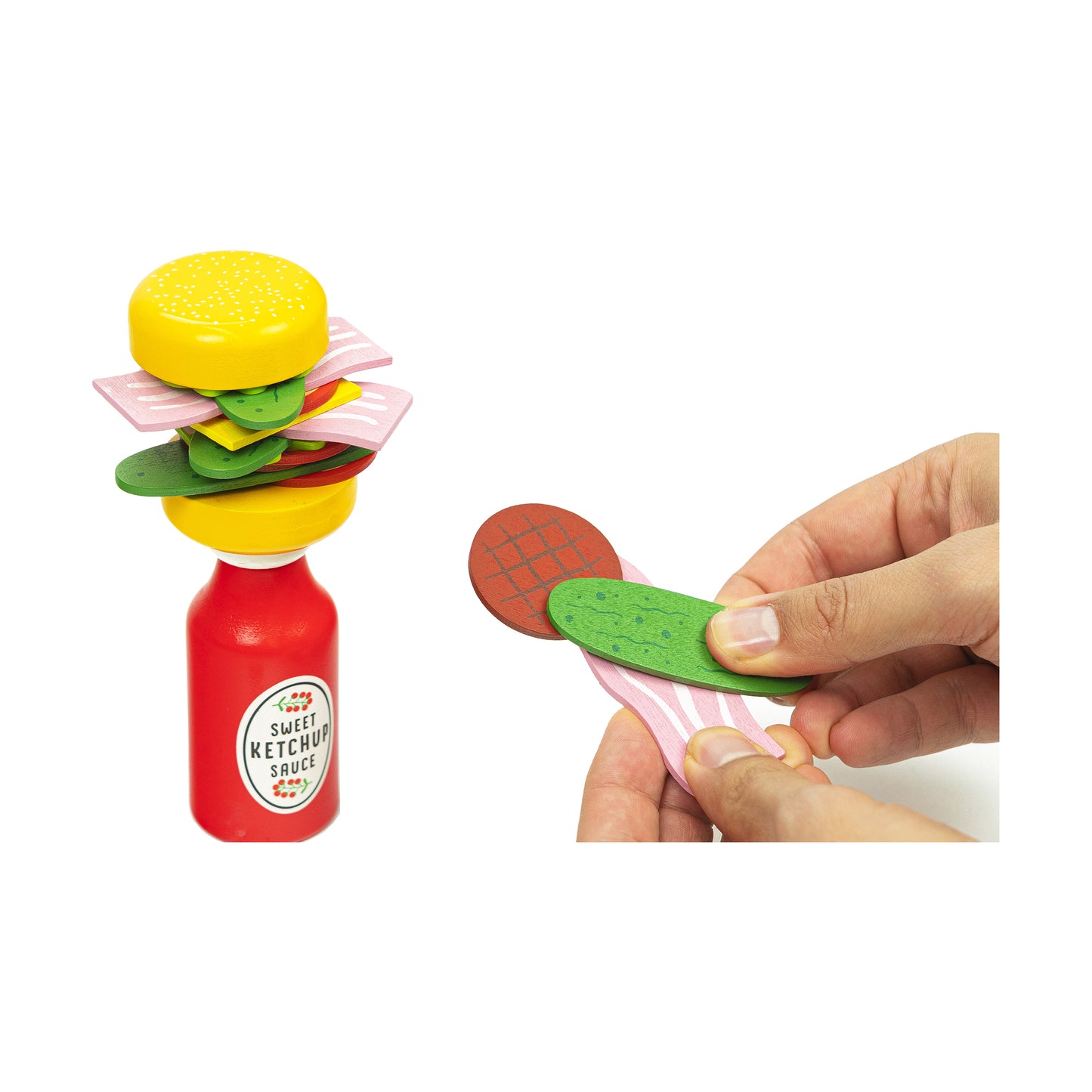 Burger Balance Family Stacking Game by Professor Puzzle