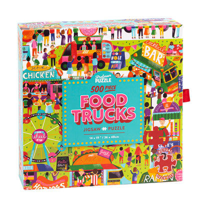 Food Trucks Festival Jigsaw Puzzle - 500 pcs