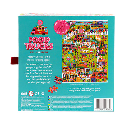 Food Trucks Festival Jigsaw Puzzle - 500 pcs