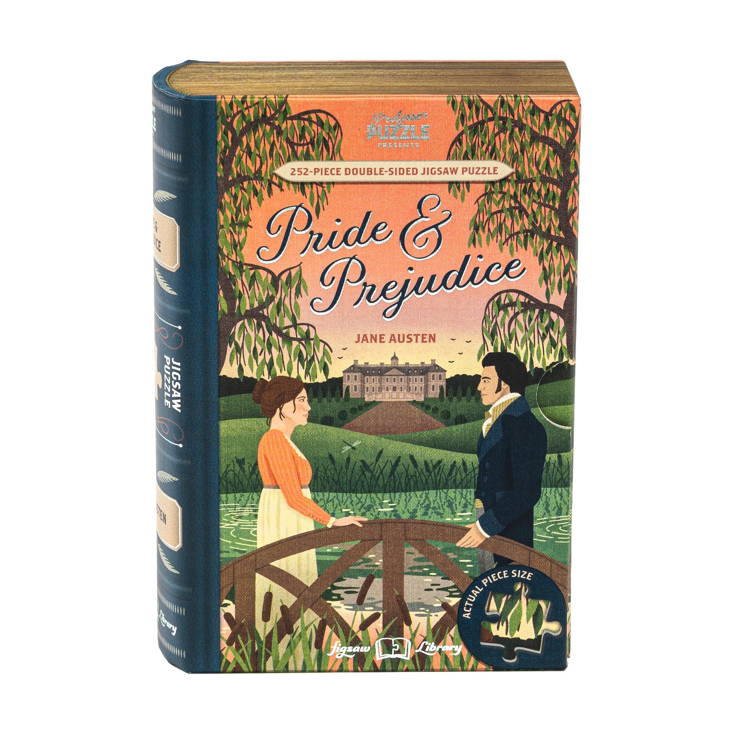 Professor Puzzle Jane Austen's Pride & Prejudice Double-Sided Jigsaw Puzzle - 252 pcs