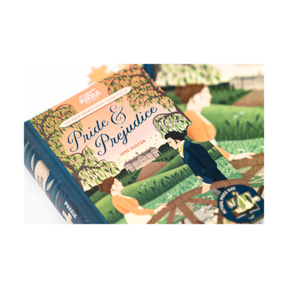 Professor Puzzle Jane Austen's Pride & Prejudice Double-Sided Jigsaw Puzzle - 252 pcs