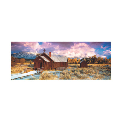 Pressman Divine Light, Wyoming Panoramic Jigsaw Puzzle - 504 pc