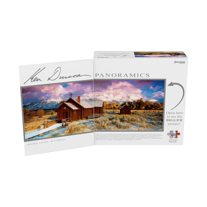 Pressman Divine Light, Wyoming Panoramic Jigsaw Puzzle - 504 pc