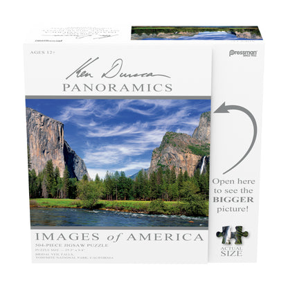 Ken Duncan Panoramics Yosemite Bridal Veil Falls Puzzle - 504 pc