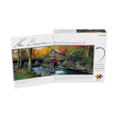 Ken Duncan Panoramics Glade Creek Grist Mill Jigsaw - 504 pc