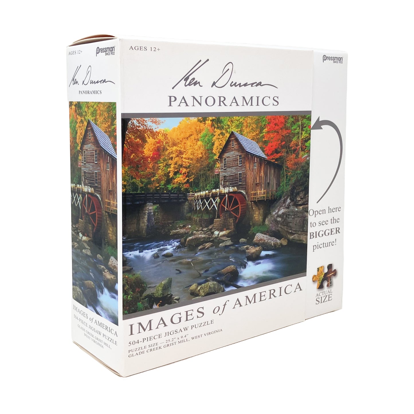 Ken Duncan Panoramics Glade Creek Grist Mill Jigsaw - 504 pc