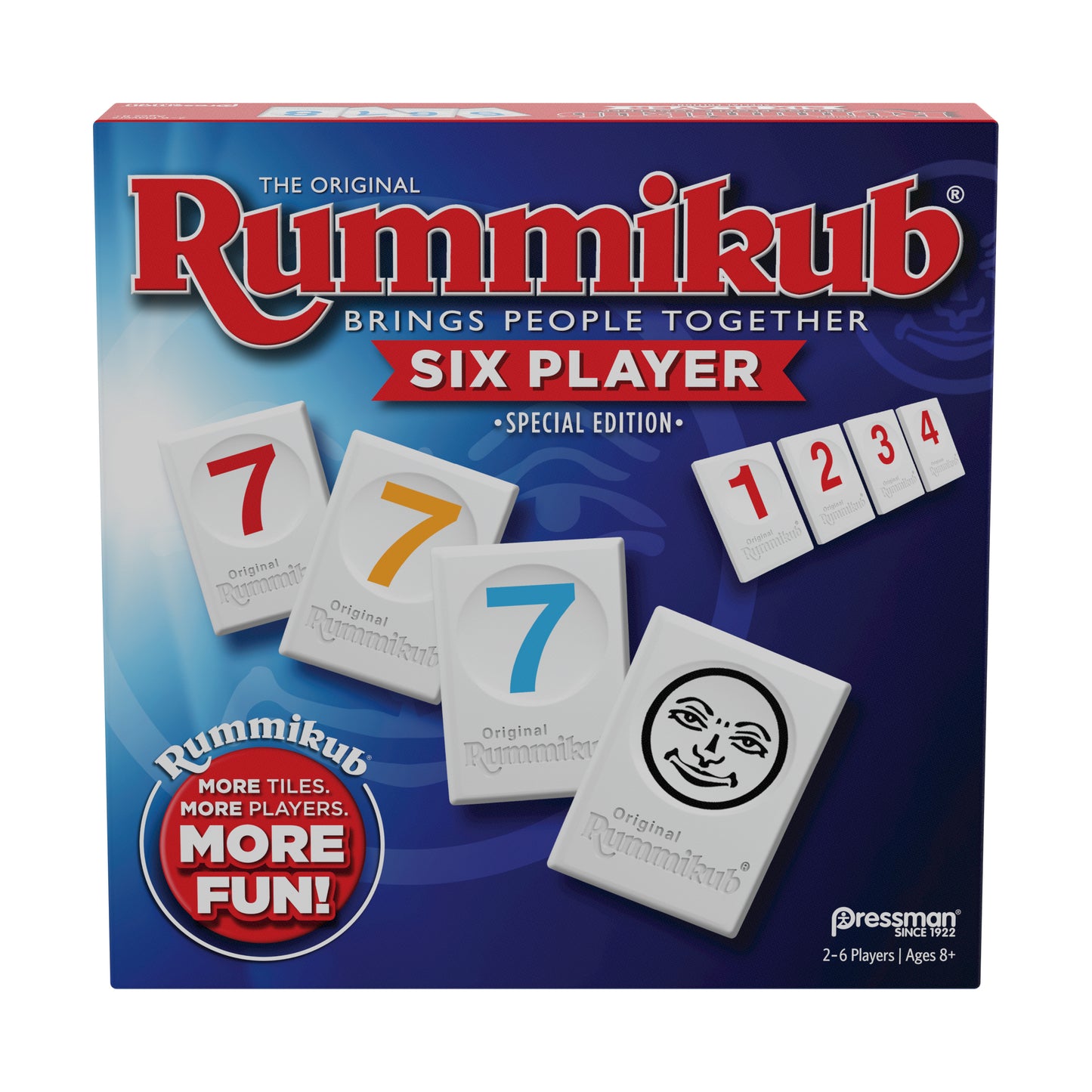 The Original Rummikub Six Player Special Edition Family Board Game