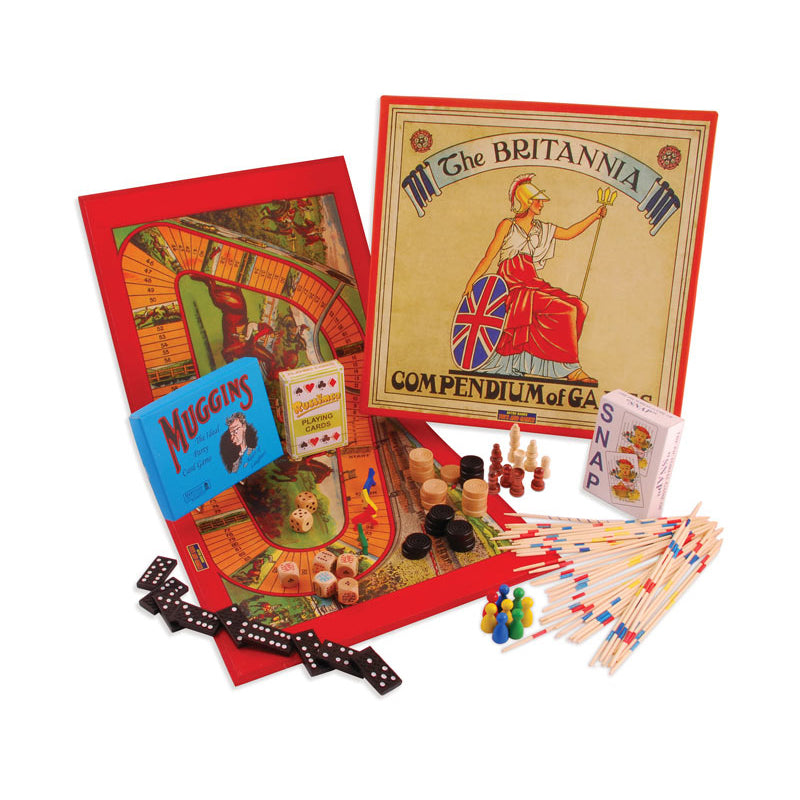 Britannia Compendium of Games - Classic 1940s Inspired Game Collection