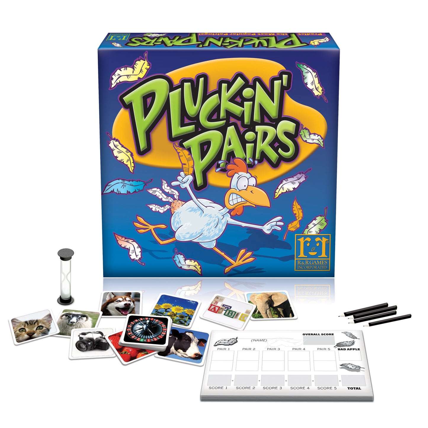 Pluckin' Pairs Family Party Game - Game of the Year Edition