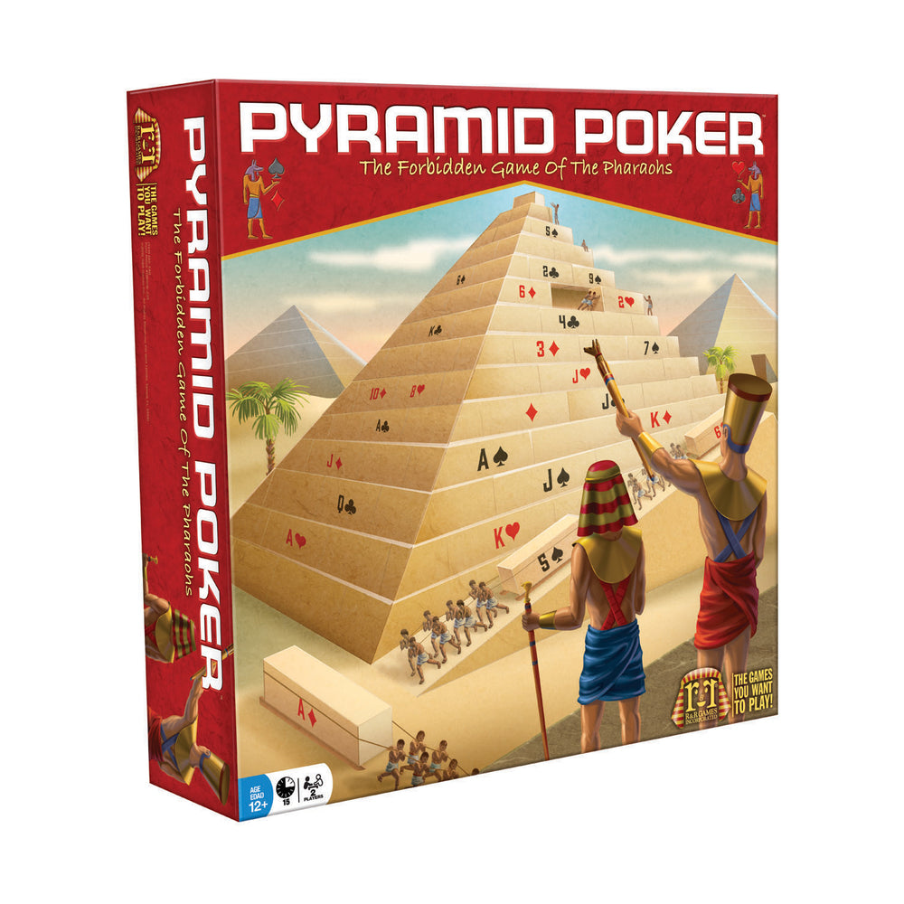 Pyramid Poker Ancient Duel Board Game