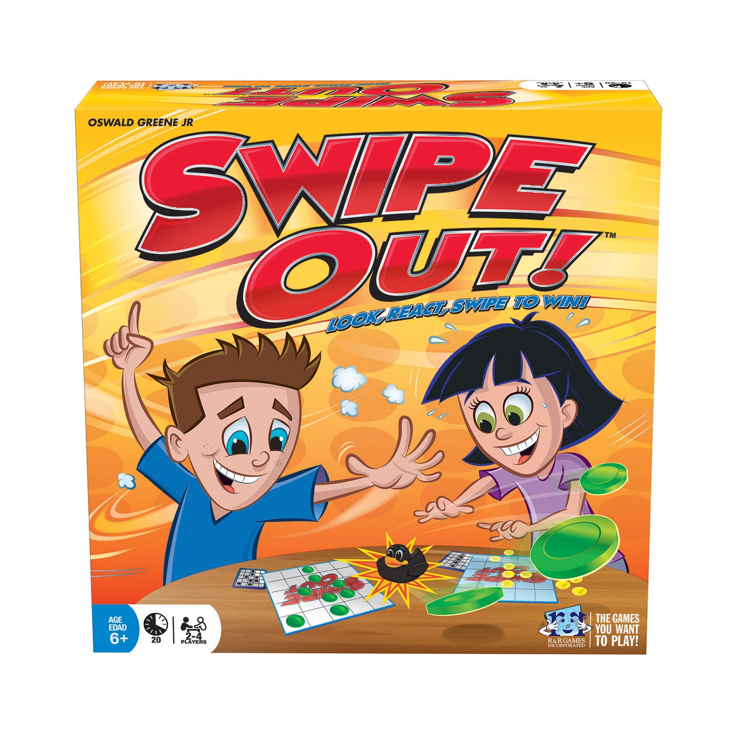 Swipe Out! Fast-Paced Pattern Matching Board Game