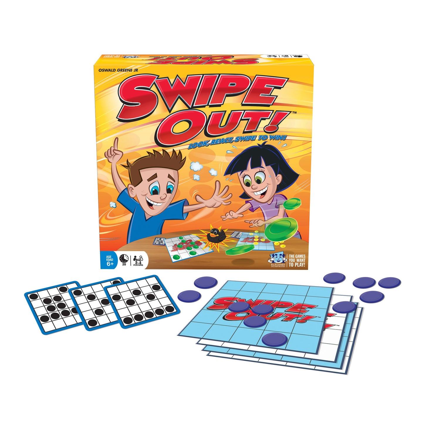 Swipe Out! Fast-Paced Pattern Matching Board Game