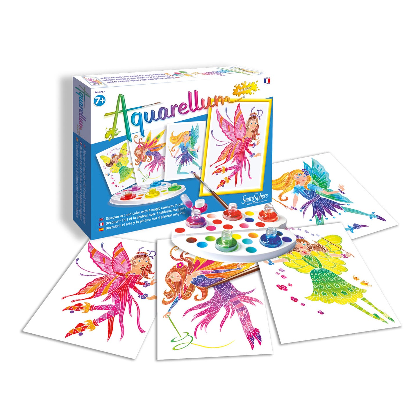 Aquarellum Junior Fairies Watercolor Magic Art Set