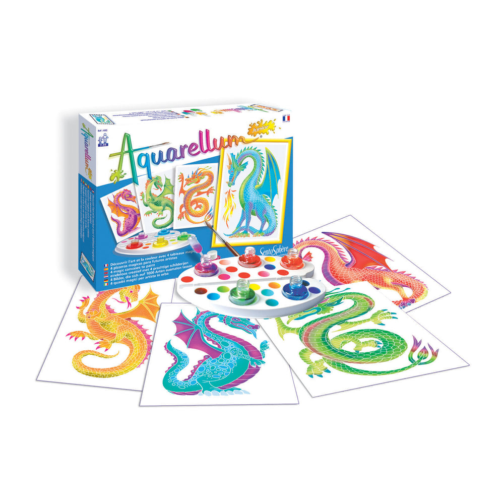 Aquarellum Junior Enchanted Dragons Painting Kit