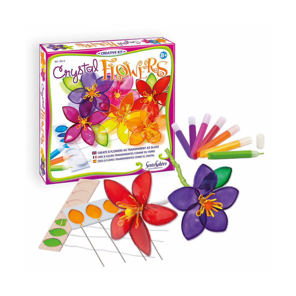 Enchanted Garden Crystal Flowers Craft Kit