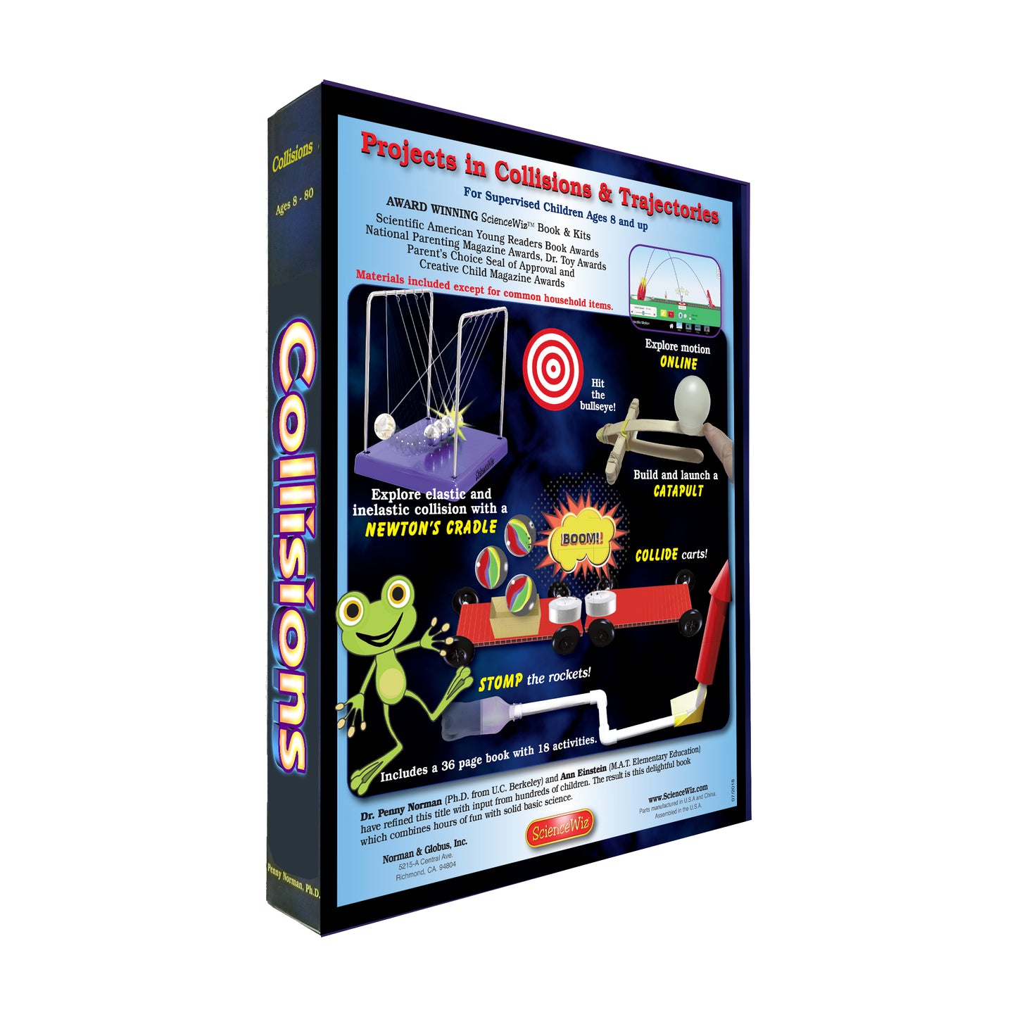 ScienceWiz Collisions & Trajectories Physics Exploration Kit