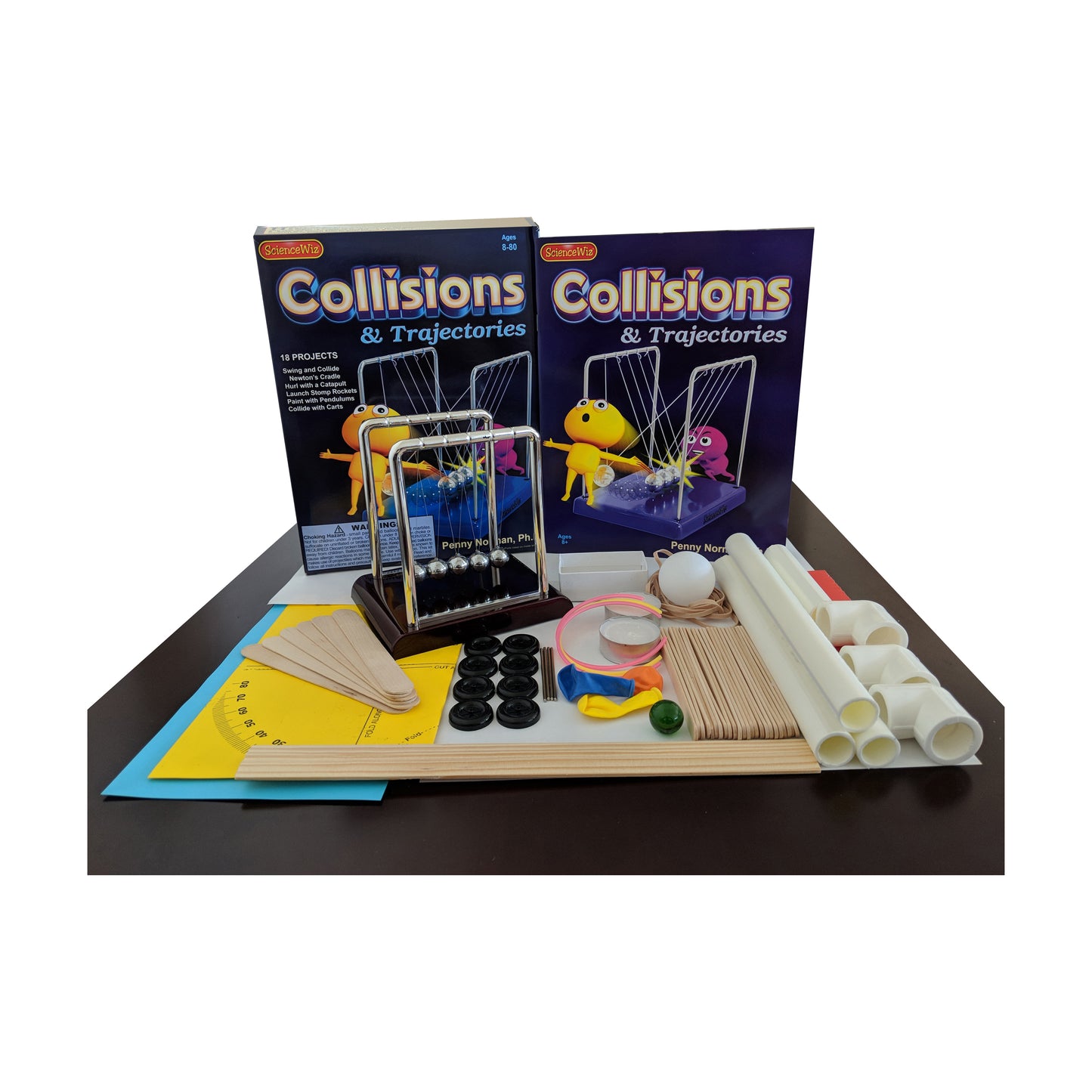 ScienceWiz Collisions & Trajectories Physics Exploration Kit