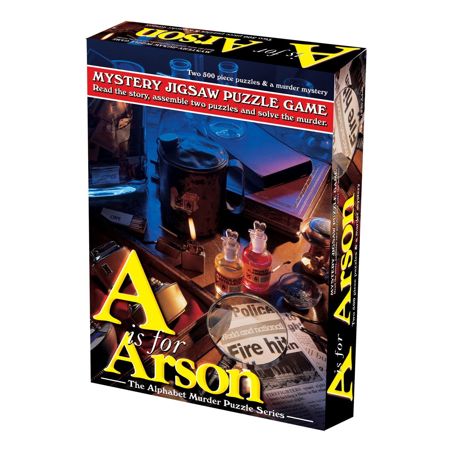 A is for Arson Murder Mystery Jigsaw Puzzle: 1000 Pieces