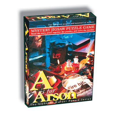 A is for Arson Murder Mystery Jigsaw Puzzle: 1000 Pieces