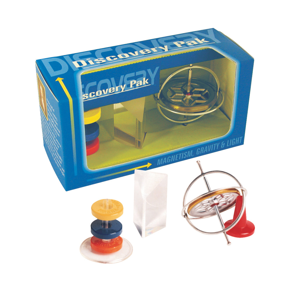 TEDCO Science Explorer Gyroscope, Prism & Magna-Trix Discovery Set