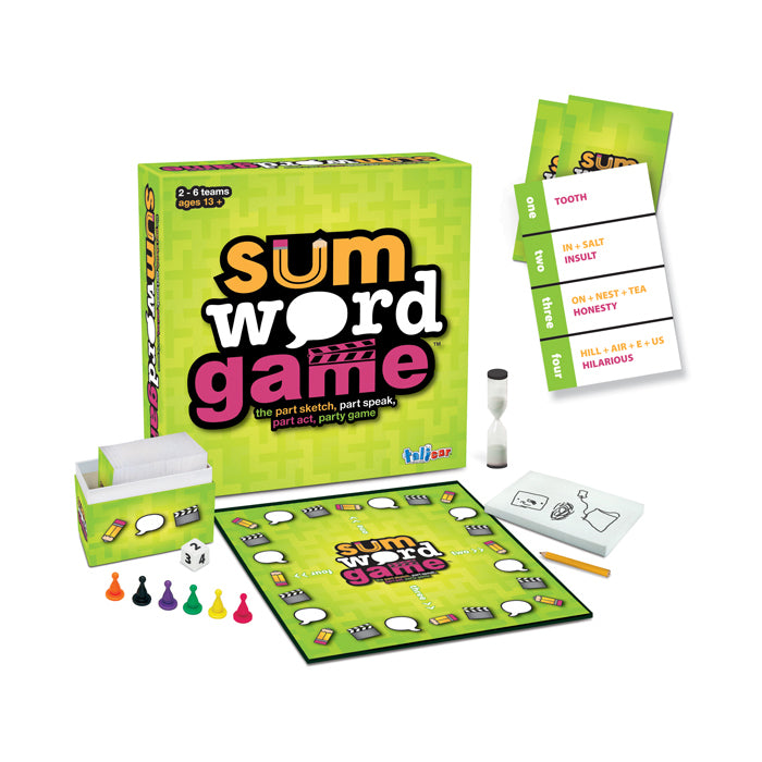 Sum Word Game Multi-Team Party Challenge