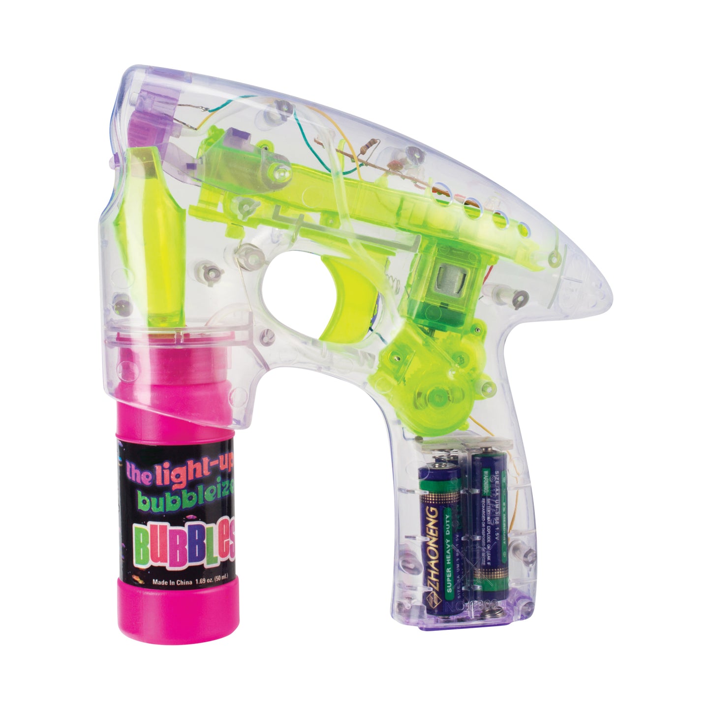 Light-Up Bubbleizer: Magical Bubble and Light Show Toy