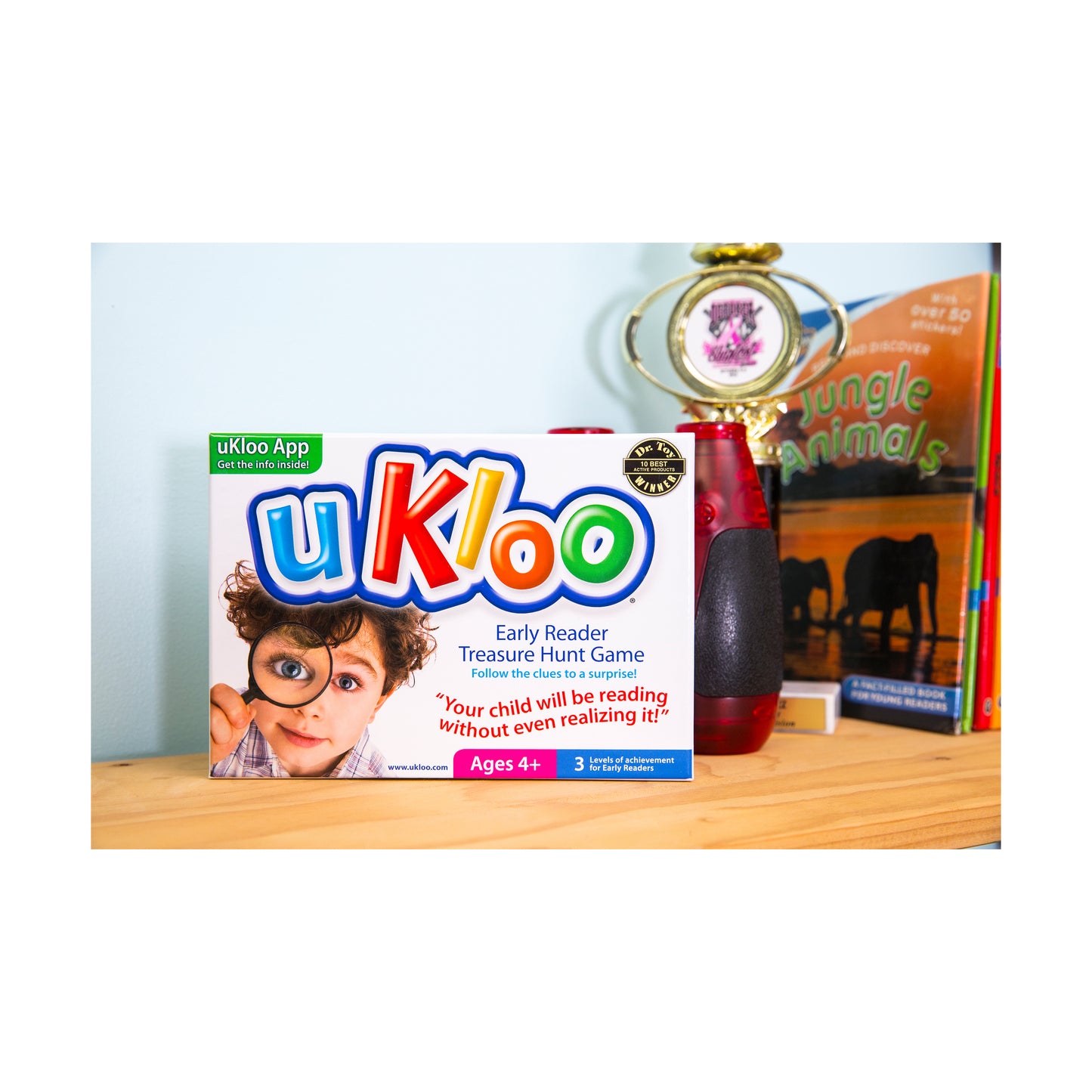 uKloo Early Reader Treasure Hunt Game - Interactive Reading Adventure