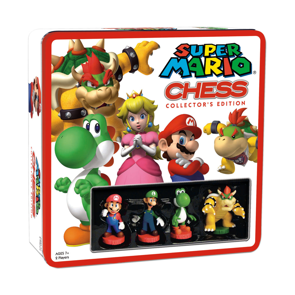 Nintendo Super Mario Chess Collector's Edition - Hand-Painted Chess Set