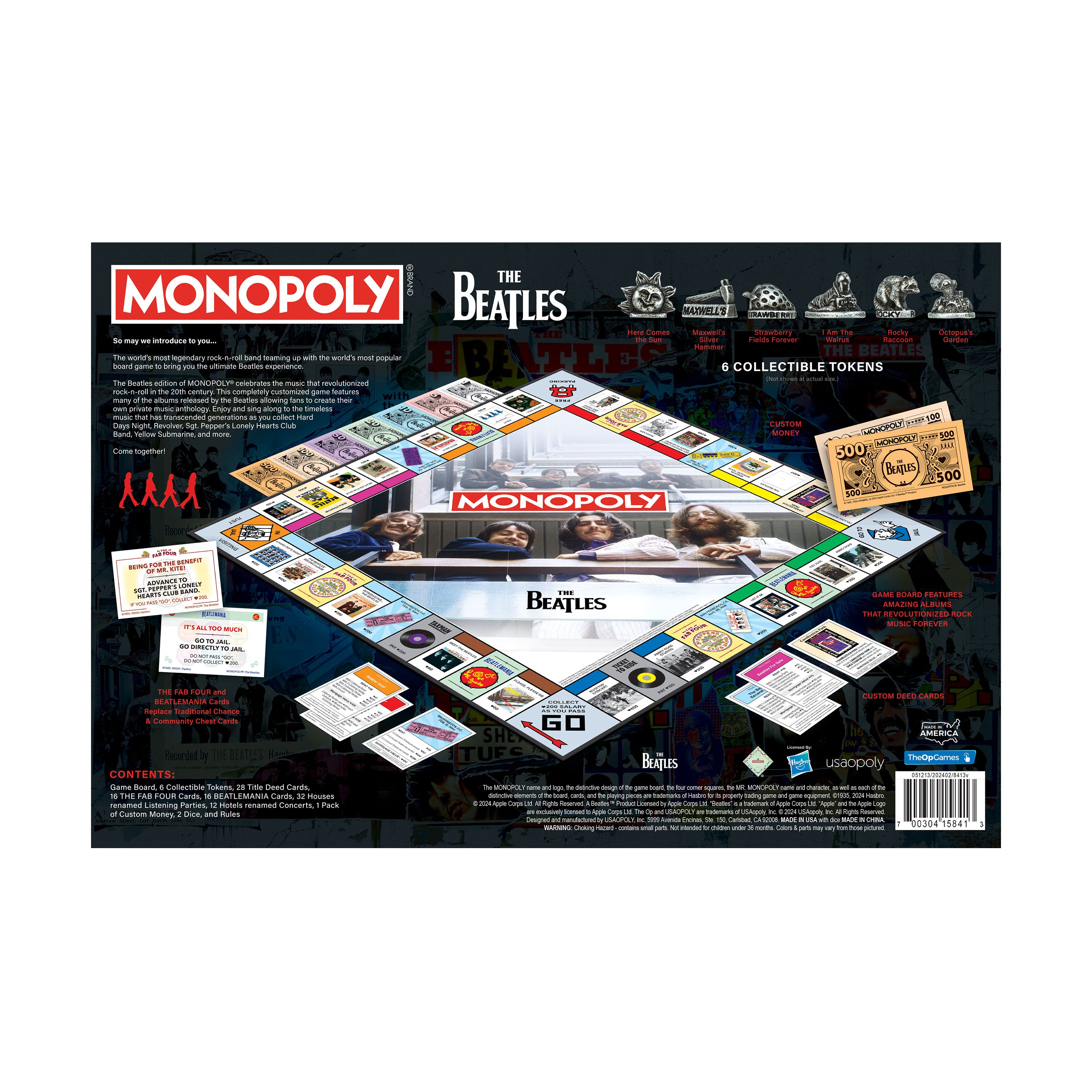 MONOPOLY BEATLES Collectors hot Edition. NIB.