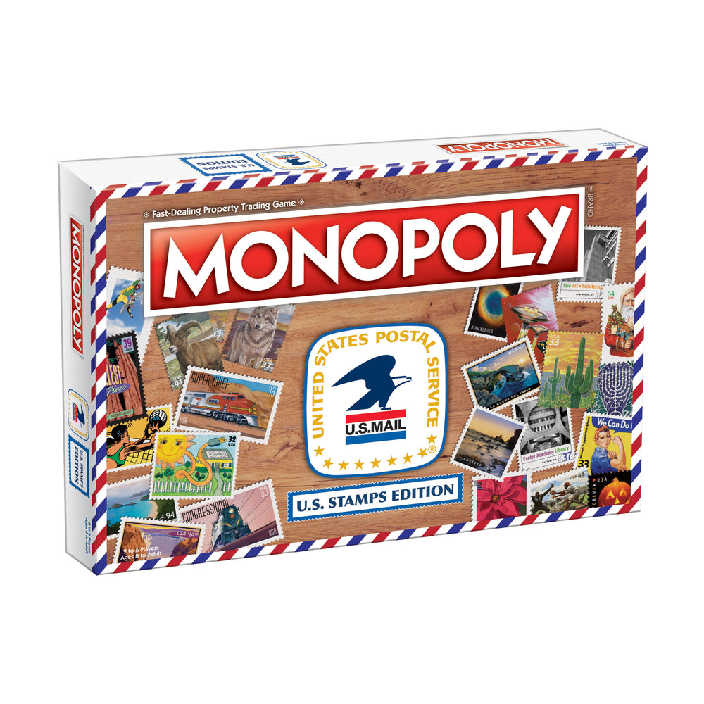 Monopoly U.S. Stamps Edition Collectible Board Game