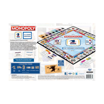 Monopoly U.S. Stamps Edition Collectible Board Game