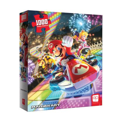 Nintendo Mario Kart Rainbow Road Jigsaw Puzzle - 1000 pc