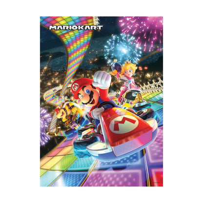 Nintendo Mario Kart Rainbow Road Jigsaw Puzzle - 1000 pc