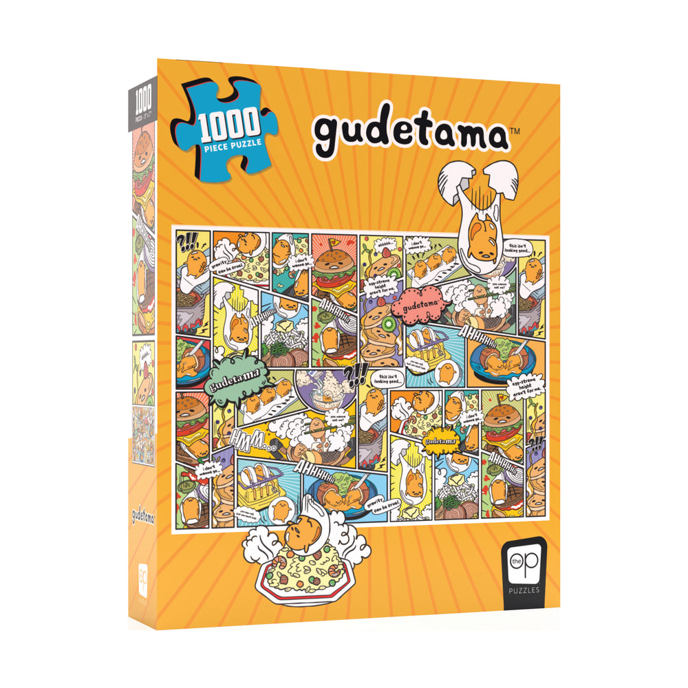 USAopoly Gudetama Amazing Egg-Ventures Jigsaw Puzzle - 1000 pc