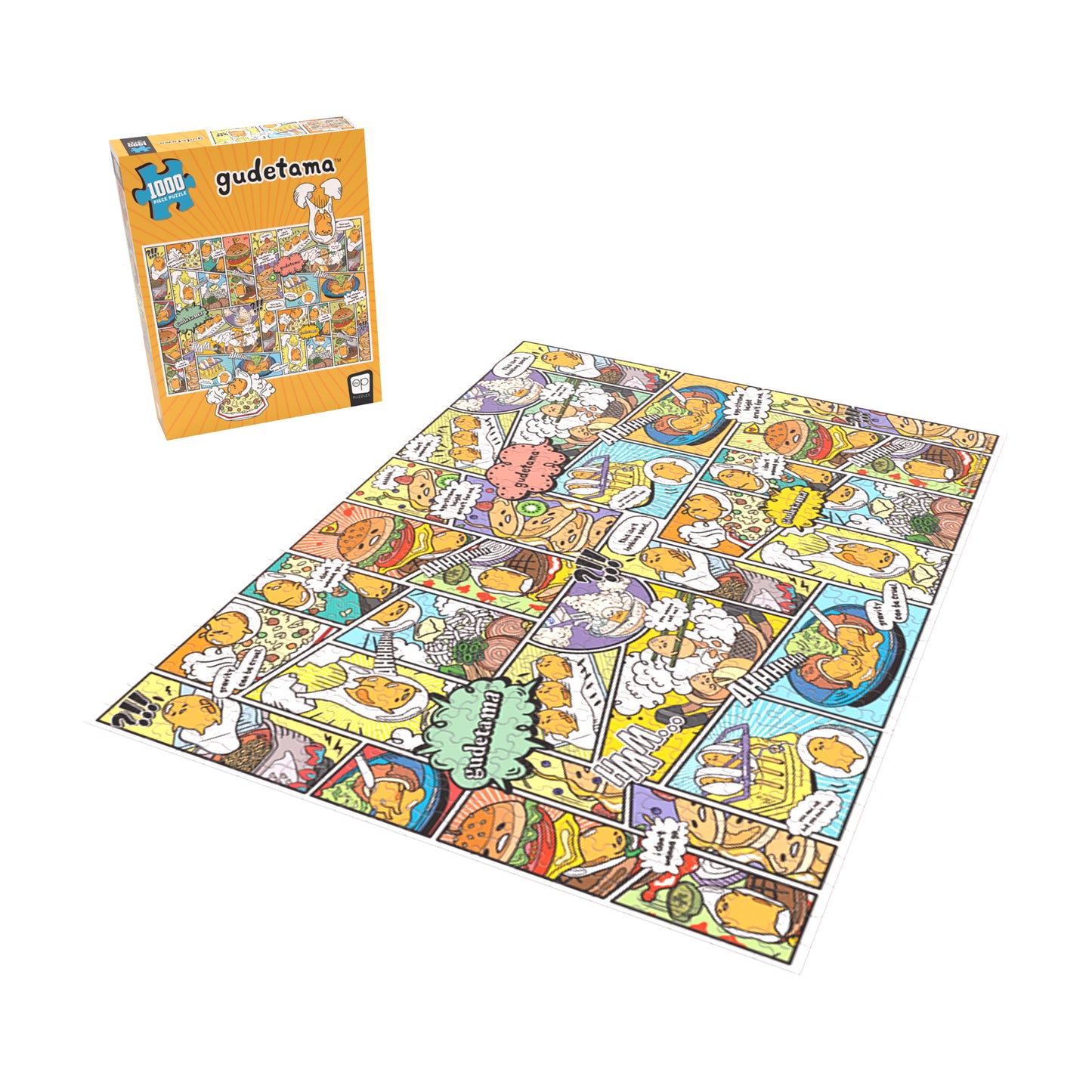 USAopoly Gudetama Amazing Egg-Ventures Jigsaw Puzzle - 1000 pc