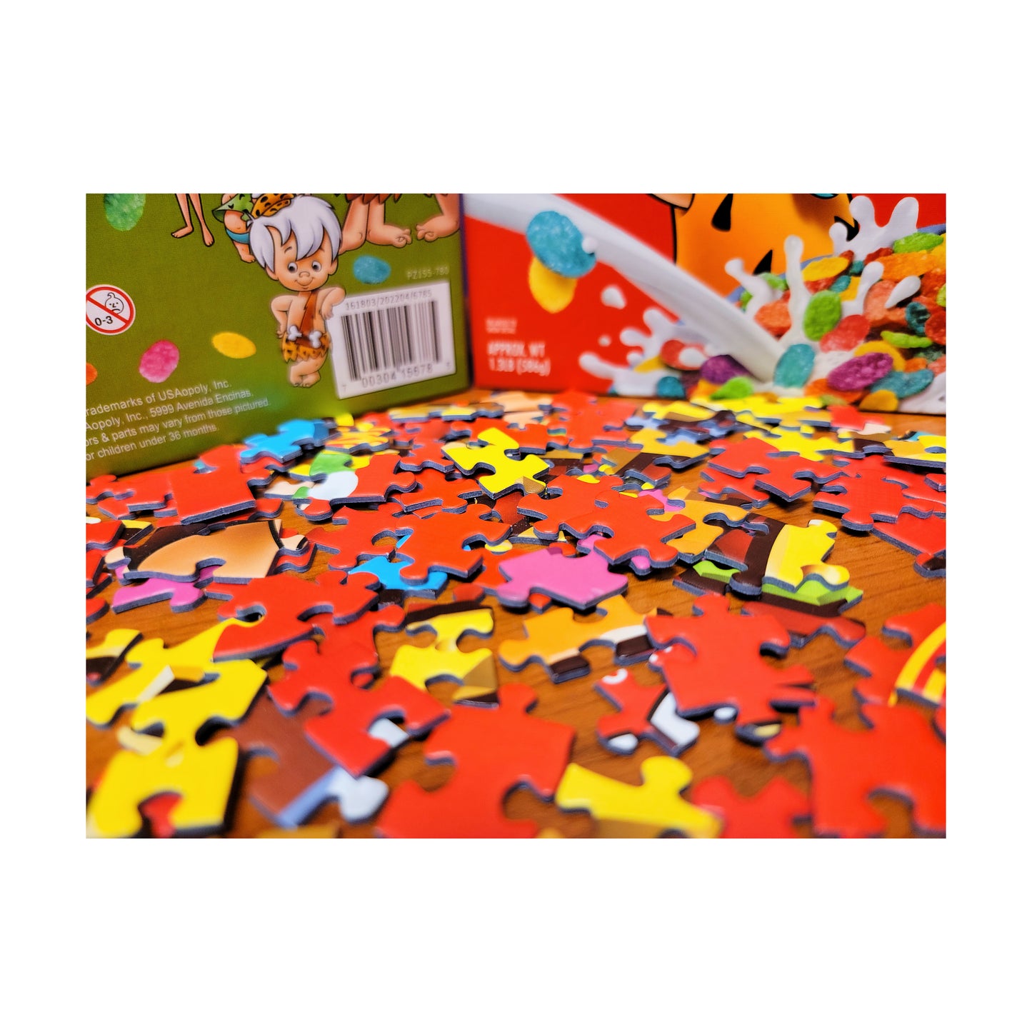 Post Fruity Pebbles Cereal-Themed Jigsaw Puzzle - 1000 pc