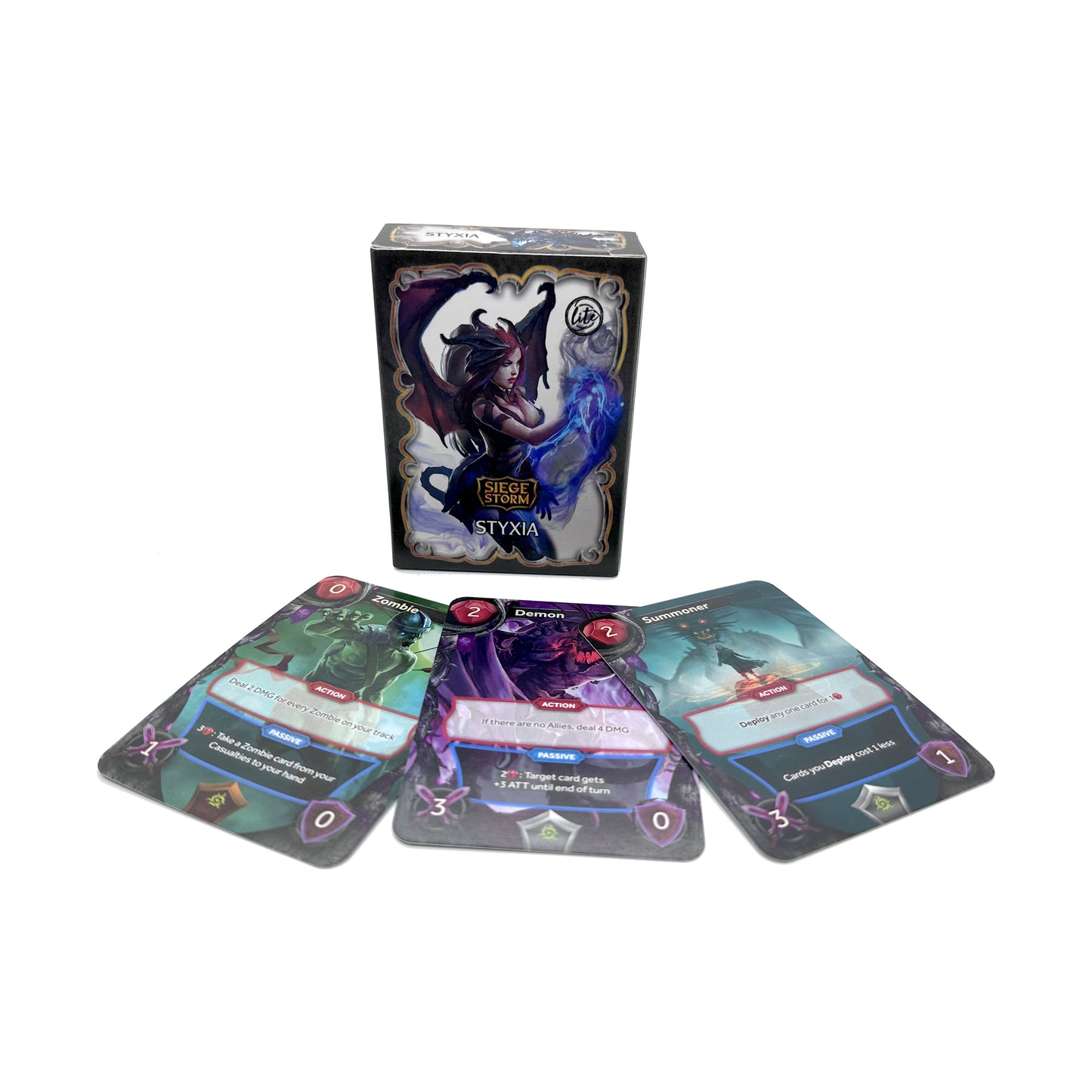 SiegeStorm: Styxia Faction Deck – Master the Dark Arts of Card Play