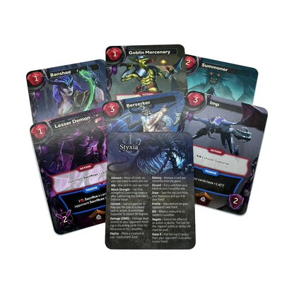 SiegeStorm: Styxia Faction Deck – Master the Dark Arts of Card Play