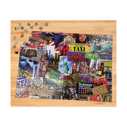 Larry Hersberger Artistic NYC Jigsaw Puzzle - 1000 pc