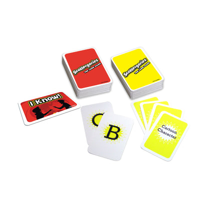 Scattergories: Portable Slap-Jack Inspired Card Game