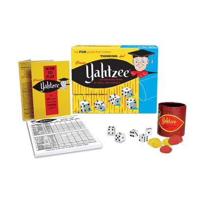 Classic Yahtzee Vintage Dice Game