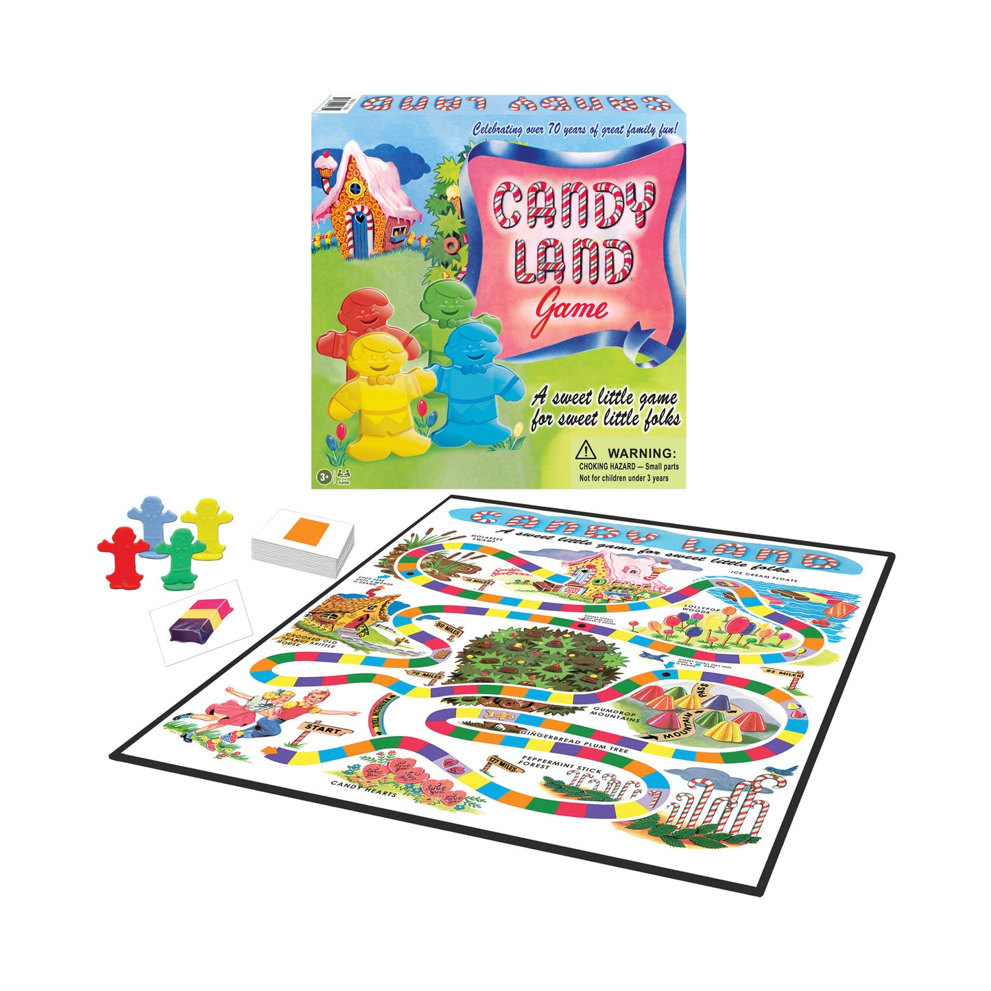 Candy Land 70th Anniversary Edition Board Game