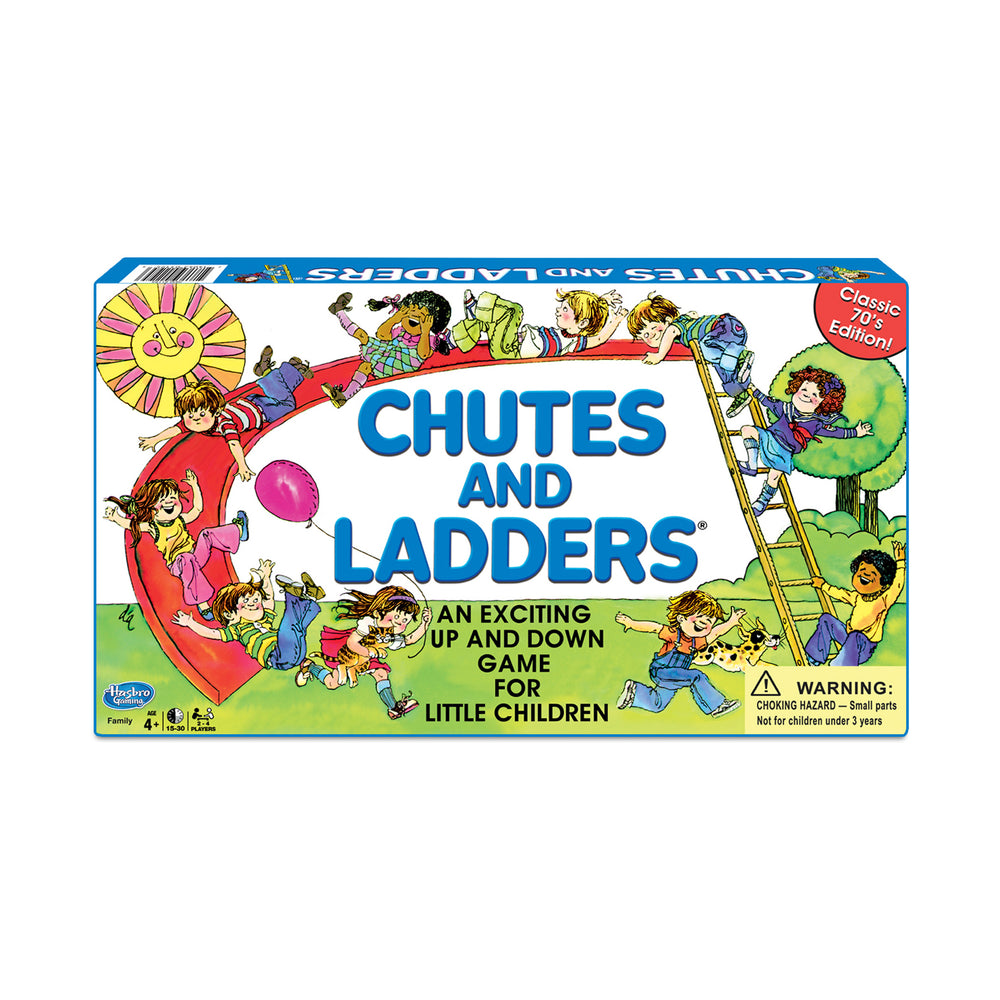 Classic Chutes and Ladders Retro 1978 Edition Board Game