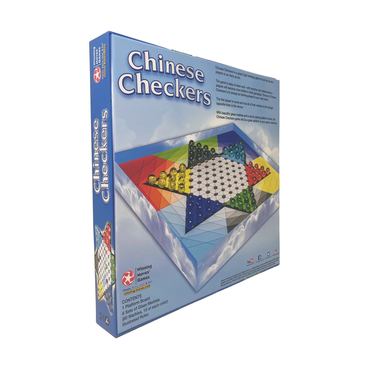 Classic Chinese Checkers Handcrafted Wooden Board Game Set